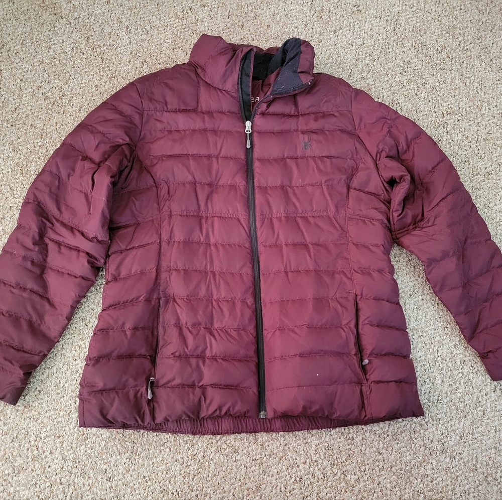 Spyder down puffer coat